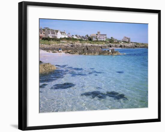 Island of Iona, Strathclyde, Scotland, United Kingdom-David Lomax-Framed Photographic Print