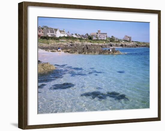 Island of Iona, Strathclyde, Scotland, United Kingdom-David Lomax-Framed Photographic Print