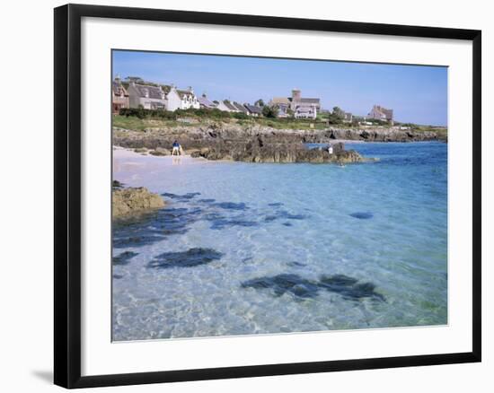 Island of Iona, Strathclyde, Scotland, United Kingdom-David Lomax-Framed Photographic Print