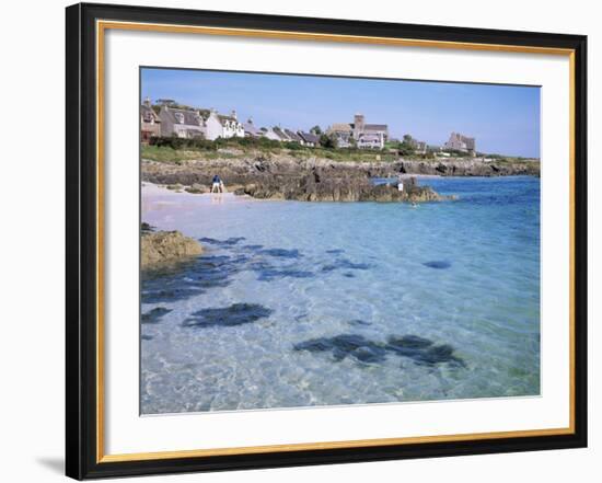 Island of Iona, Strathclyde, Scotland, United Kingdom-David Lomax-Framed Photographic Print