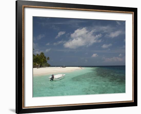 Island of Kuda Bandos, North Male Atoll, Maldives-Cindy Miller Hopkins-Framed Photographic Print