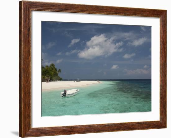 Island of Kuda Bandos, North Male Atoll, Maldives-Cindy Miller Hopkins-Framed Photographic Print