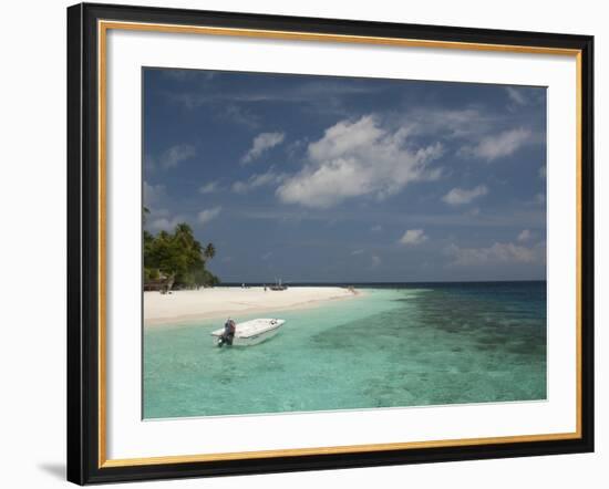 Island of Kuda Bandos, North Male Atoll, Maldives-Cindy Miller Hopkins-Framed Photographic Print