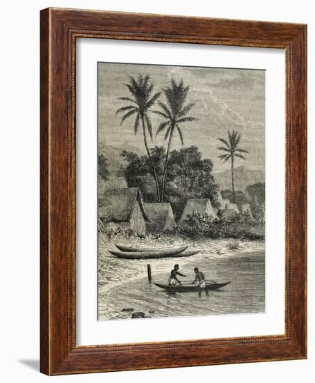 Island of Madagascar, Tamatave-null-Framed Giclee Print