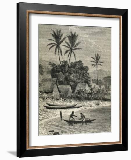 Island of Madagascar, Tamatave-null-Framed Giclee Print