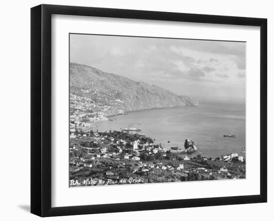 Island of Madeira, Portugal - View of Pico Da Cruz-null-Framed Photographic Print