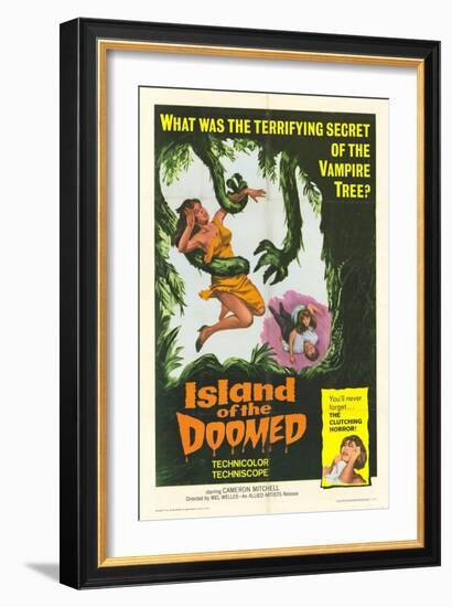 Island of the Doomed, 1967-null-Framed Art Print