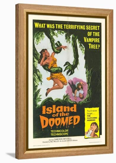 Island of the Doomed, 1967-null-Framed Stretched Canvas