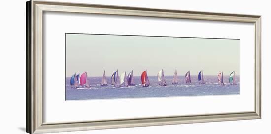 Island Racing-Ben Wood-Framed Giclee Print