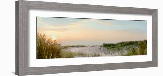 Island Sand Dunes Sunrise No. 1-Alan Blaustein-Framed Photographic Print