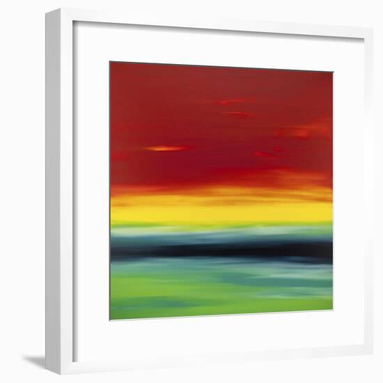 Island Sky 4-Hilary Winfield-Framed Giclee Print