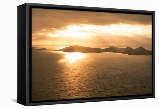 Island Sunset I-Karyn Millet-Framed Stretched Canvas