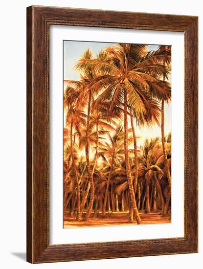 Island Sunset I-Rodolfo Jimenez-Framed Art Print