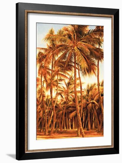 Island Sunset I-Rodolfo Jimenez-Framed Art Print