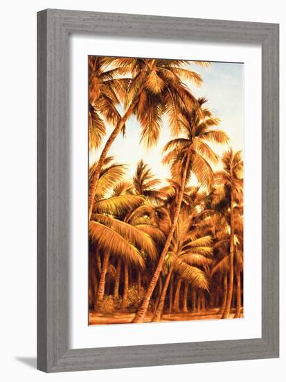 Island Sunset II-Rodolfo Jimenez-Framed Art Print