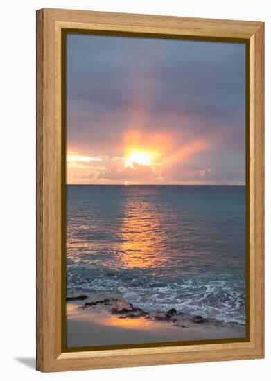 Island Sunset IV-Karyn Millet-Framed Stretched Canvas