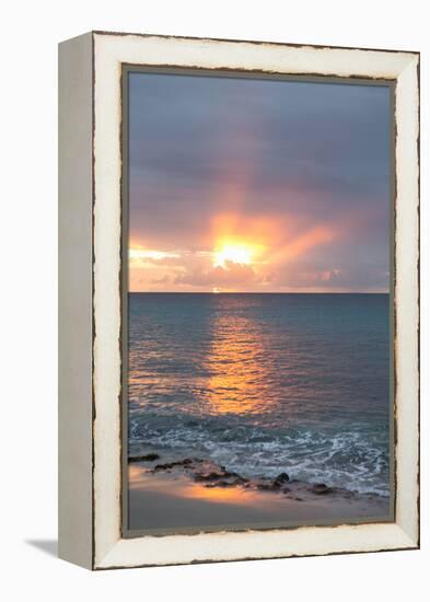 Island Sunset IV-Karyn Millet-Framed Stretched Canvas