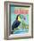 Island Time Toucan II-Beth Grove-Framed Art Print