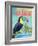 Island Time Toucan II-Beth Grove-Framed Art Print