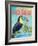 Island Time Toucan II-Beth Grove-Framed Art Print