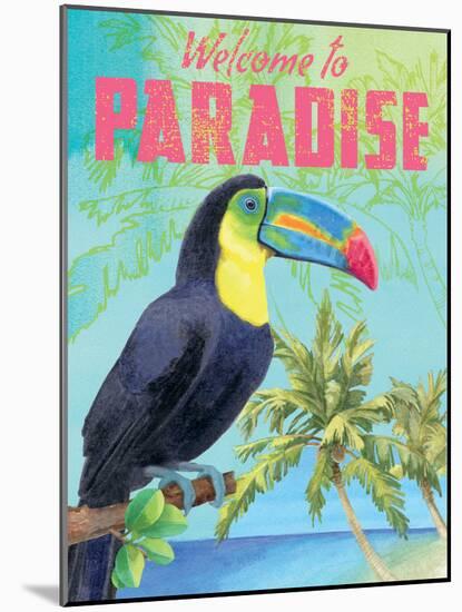 Island Time Toucan II-Beth Grove-Mounted Art Print