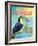 Island Time Tucan II Bright-Beth Grove-Framed Art Print