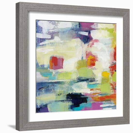 Island Town II Bright-Silvia Vassileva-Framed Art Print