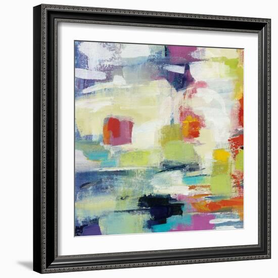 Island Town II Bright-Silvia Vassileva-Framed Art Print