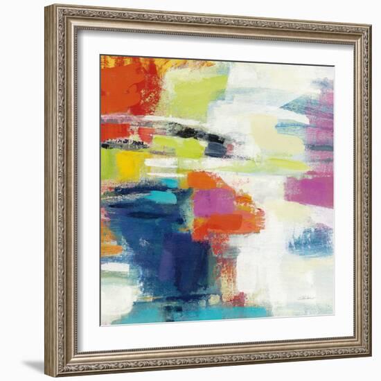 Island Town III Bright-Silvia Vassileva-Framed Art Print