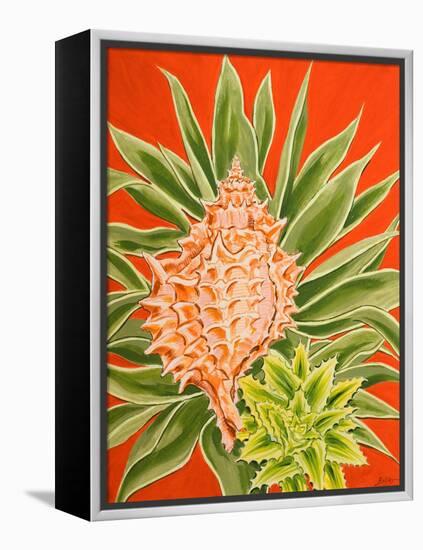 Island Treasures II-Linda Baliko-Framed Stretched Canvas