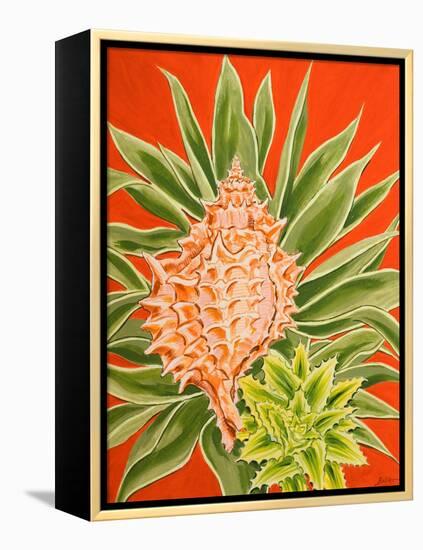 Island Treasures II-Linda Baliko-Framed Stretched Canvas