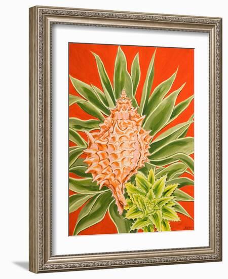 Island Treasures II-Linda Baliko-Framed Art Print