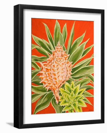 Island Treasures II-Linda Baliko-Framed Art Print