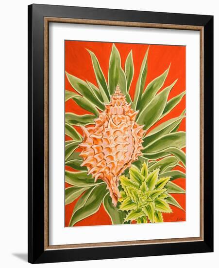 Island Treasures II-Linda Baliko-Framed Art Print