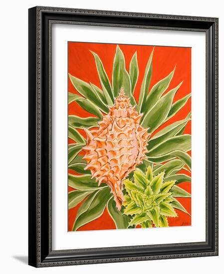 Island Treasures II-Linda Baliko-Framed Art Print