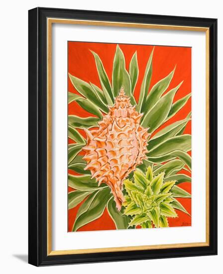 Island Treasures II-Linda Baliko-Framed Art Print