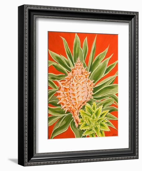 Island Treasures II-Linda Baliko-Framed Premium Giclee Print