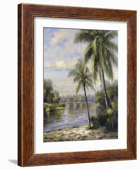 Island Tropics II-Hannah Paulsen-Framed Art Print