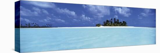 Island Tropics-Nathan Secker-Framed Stretched Canvas
