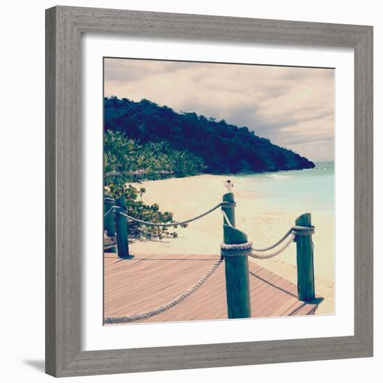 Island Vacation IV-Susan Bryant-Framed Photographic Print