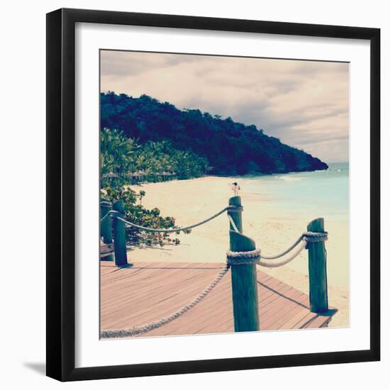 Island Vacation IV-Susan Bryant-Framed Photographic Print