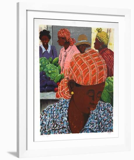 Island Woman-David Azuz-Framed Collectable Print