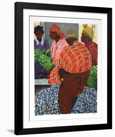 Island Woman-David Azuz-Framed Collectable Print