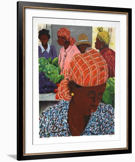 Island Woman-David Azuz-Framed Collectable Print