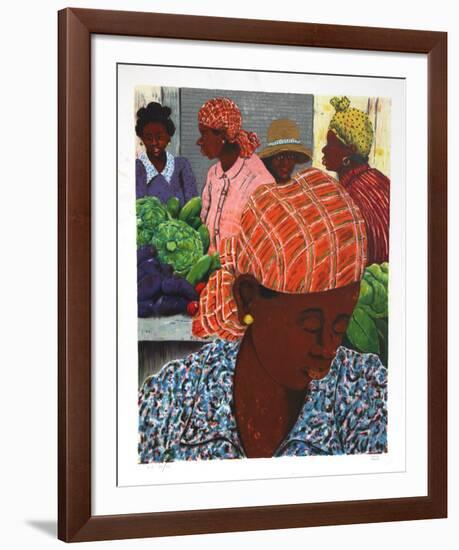 Island Woman-David Azuz-Framed Collectable Print