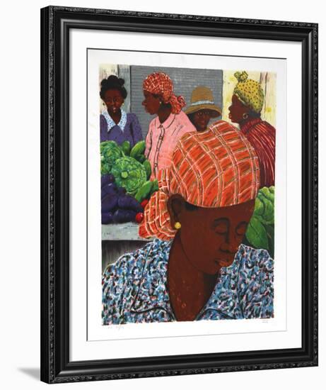 Island Woman-David Azuz-Framed Collectable Print