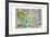 Islandia 16th-Century Map of Iceland-null-Framed Giclee Print