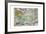 Islandia 16th-Century Map of Iceland-null-Framed Giclee Print