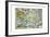 Islandia 16th-Century Map of Iceland-null-Framed Giclee Print