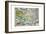 Islandia 16th-Century Map of Iceland-null-Framed Giclee Print